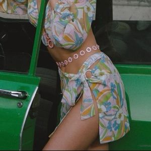 NWOT For Love & Lemons Devon Sarong